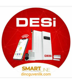 Desi Smartline IOT Akıllı Alarm Sistemi GSM, Wifi, Bluetooth Modülü Dahili Siren